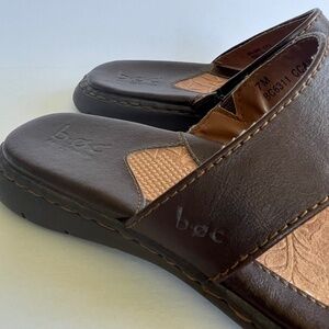 Born B.O.C slide sandals woman's size 7 Brown